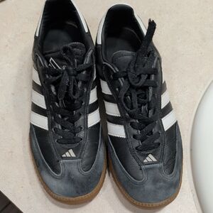 Adidas Black and White Men's Sneakers